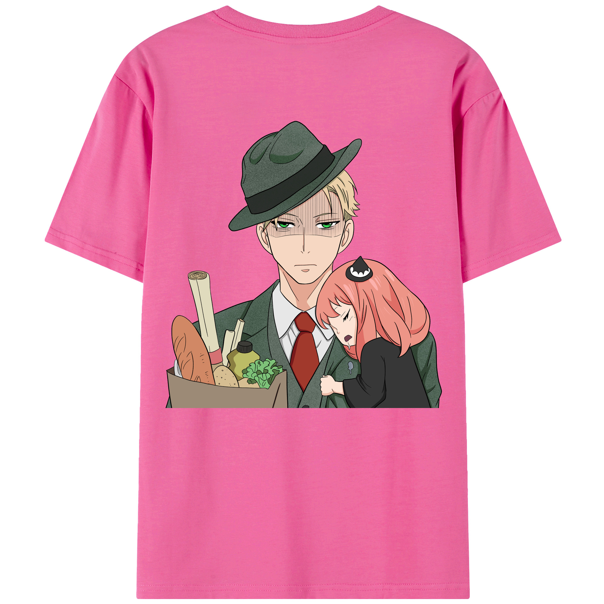 （画像用） SPY×FAMILY间谍家家酒 レディース半袖Tシャツ(バックプリント)